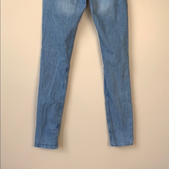 H&M Distressed Regular Waist Slim Jeans 29 - Picture 7 of 11